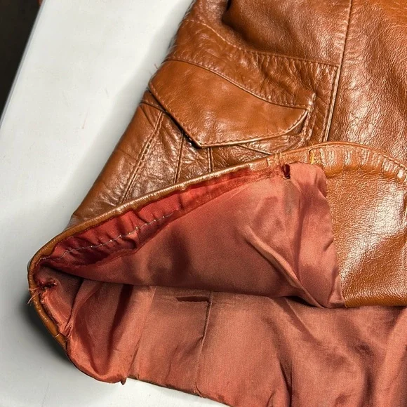 Vintage Genuine Leather Hecho En Mexico Jacket - Picture 6 of 12